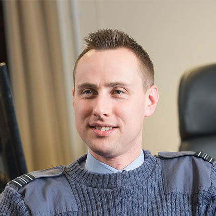 RAF People Operations Officer in office